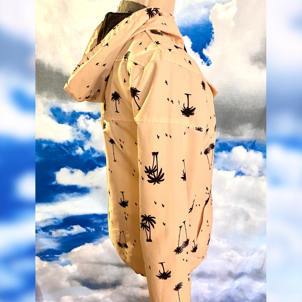 Volcom Enemy Lines Palm Tree Windbreaker Jacket - image 7